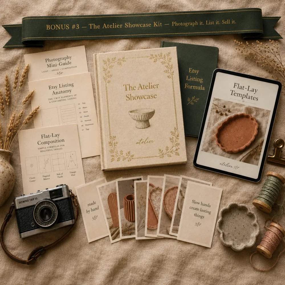 Bonus 3 — The Atelier Showcase Kit