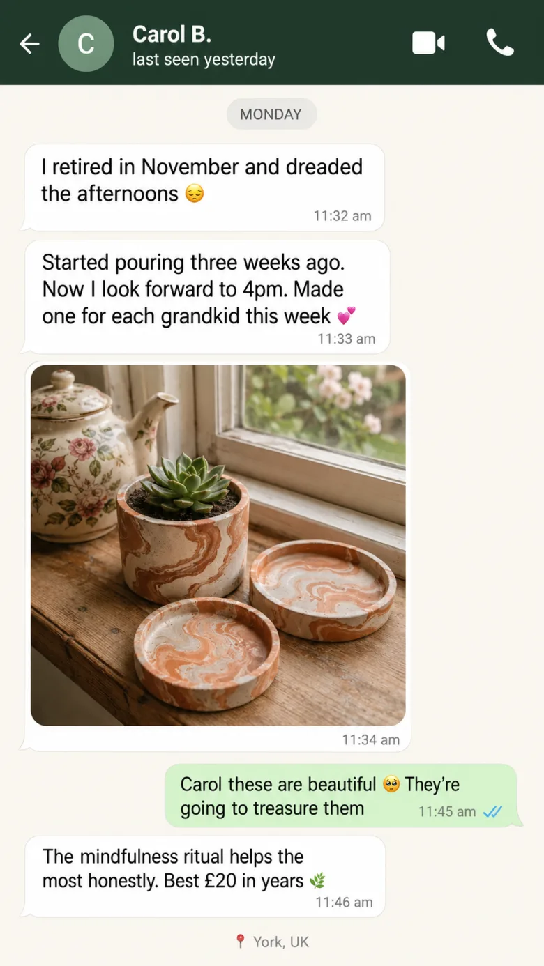 Testimonial — Carol B., York UK